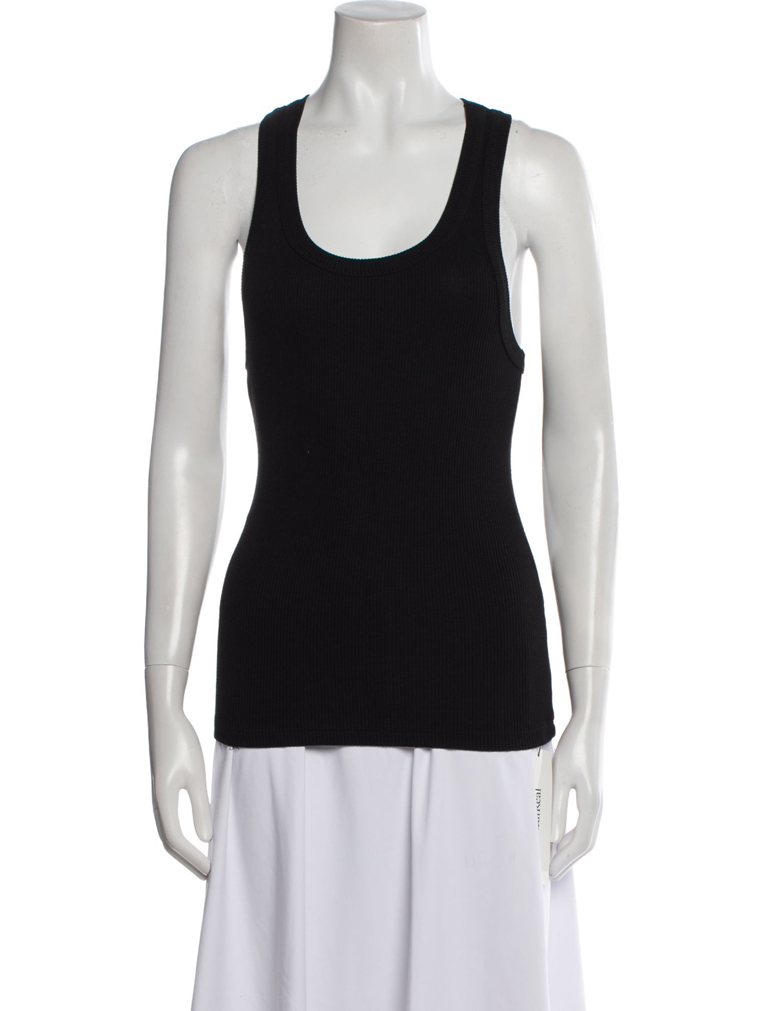 SPRWMN Scoop Neck Sleeveless Top