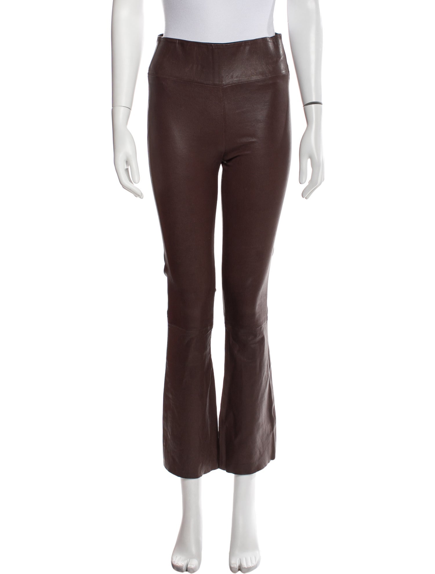 SPRWMN Leather Straight Leg Pants