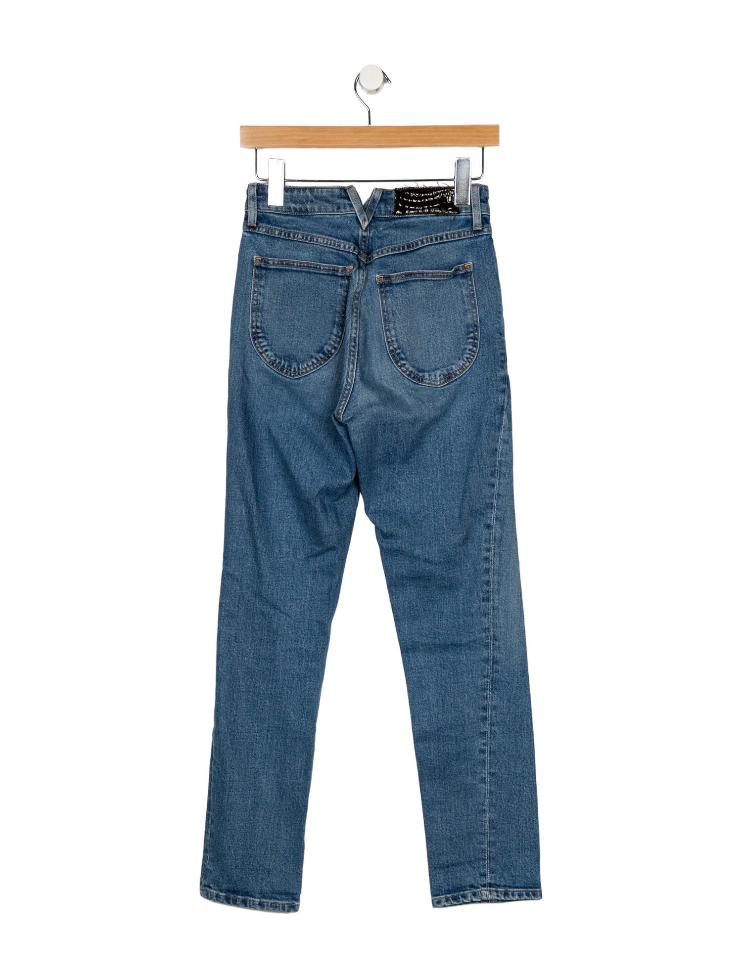 SPRWMN Mid-Rise Straight Leg Jeans