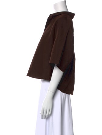 SPRWMN V-Neck Short Sleeve Crop Top