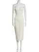 SPRWMN Strapless Midi Length Dress