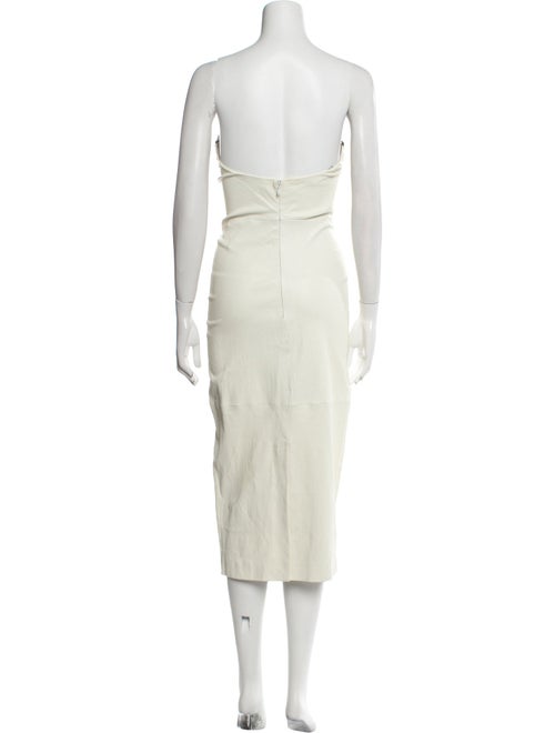 SPRWMN Strapless Midi Length Dress