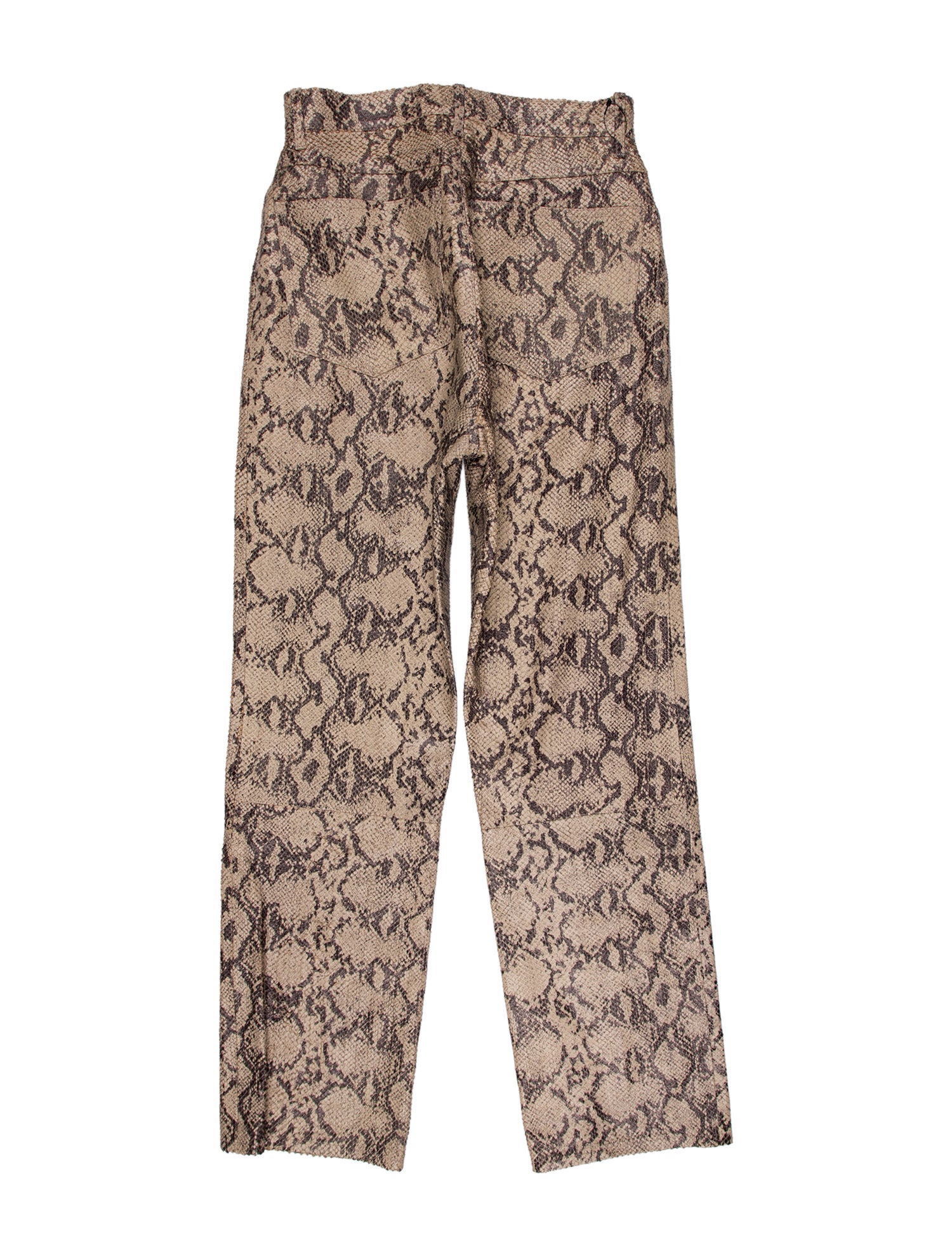 SPRWMN Leather Straight Leg Pants