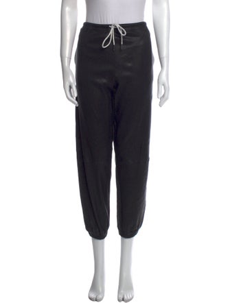 SPRWMN Leather Straight Leg Pants