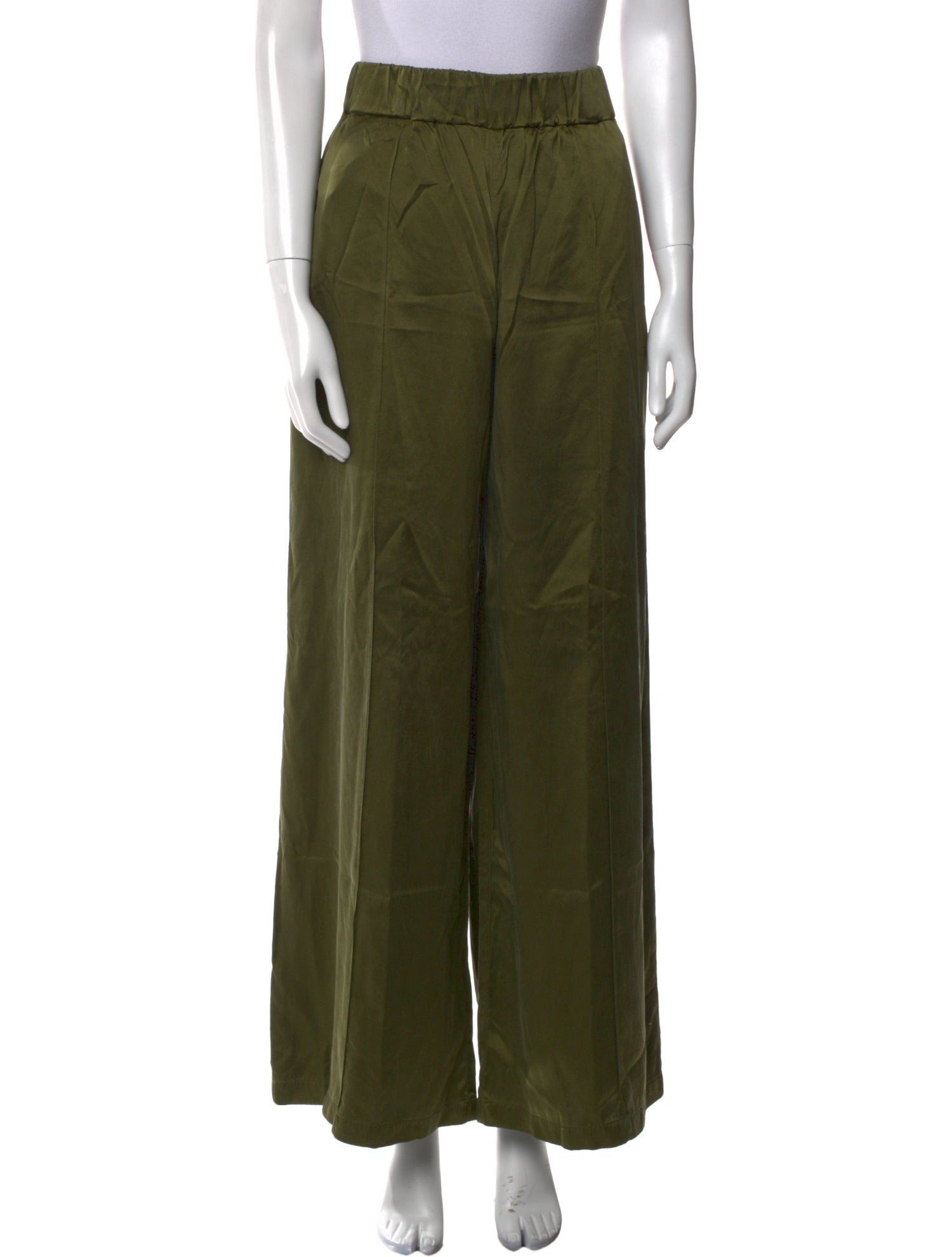 SPRWMN Silk Wide Leg Pants