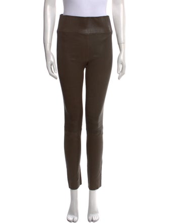 SPRWMN Lamb Leather Skinny Leg Pants