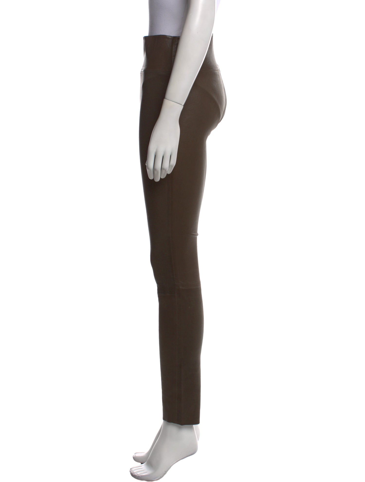 SPRWMN Lamb Leather Skinny Leg Pants