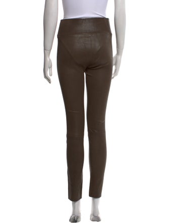 SPRWMN Lamb Leather Skinny Leg Pants