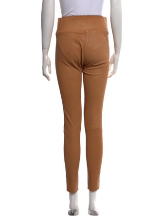 SPRWMN Lamb Leather Skinny Leg Pants