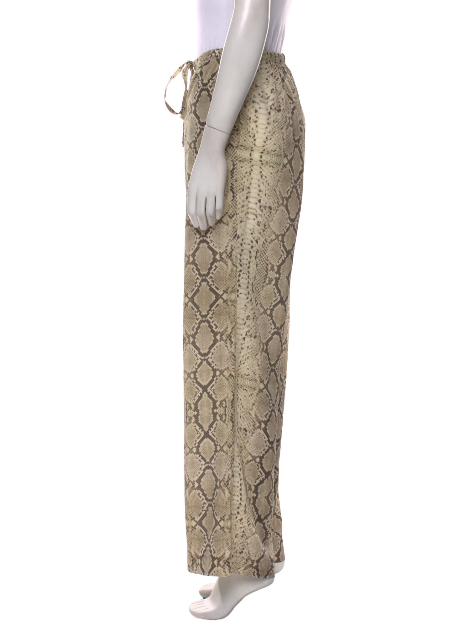 SPRWMN Silk Wide Leg Pants