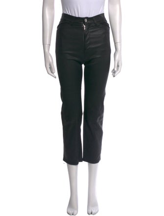 SPRWMN Leather Straight Leg Pants