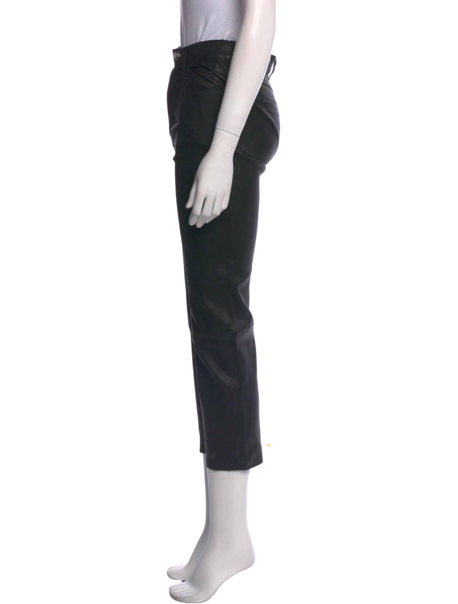 SPRWMN Leather Straight Leg Pants