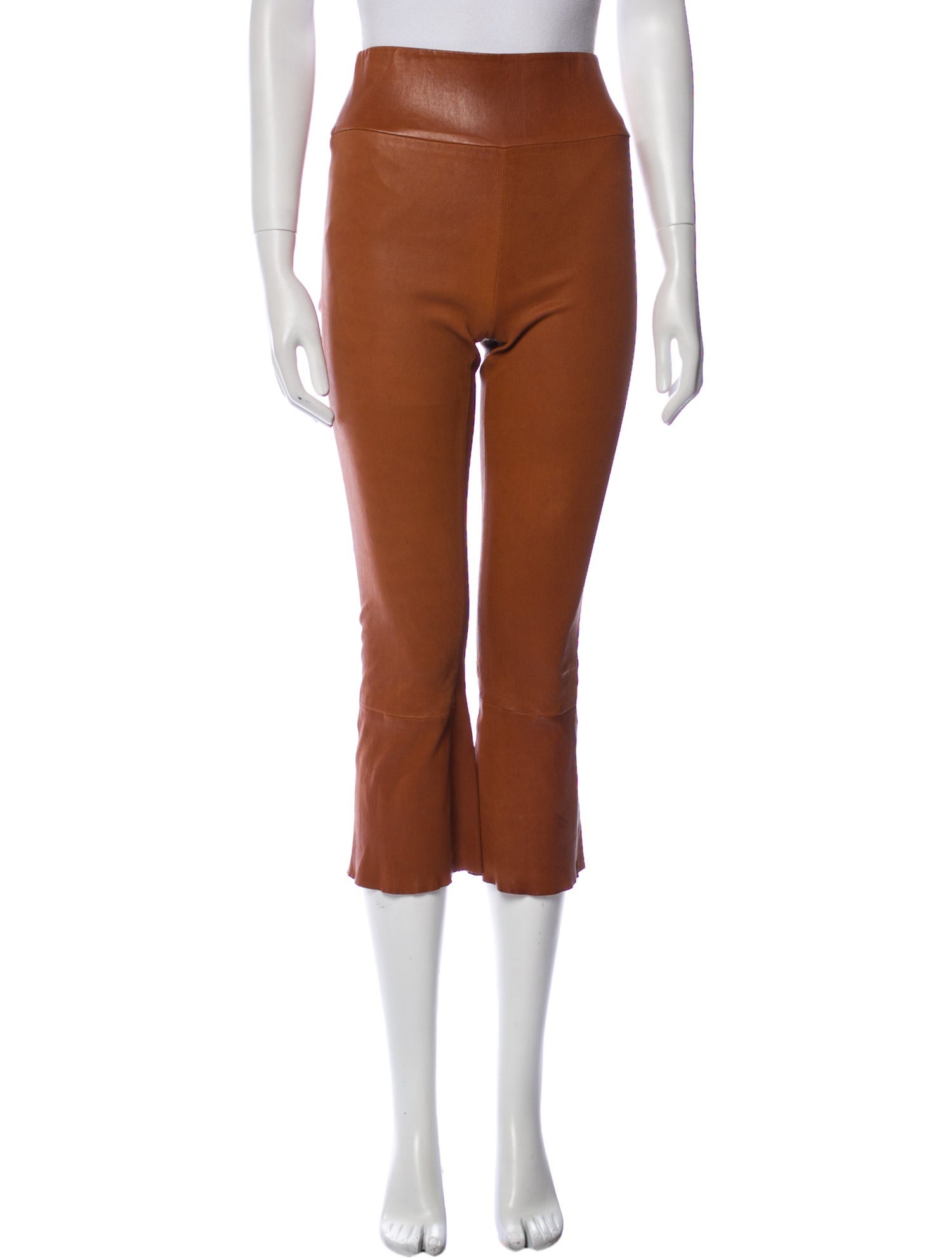 SPRWMN Lambskin Straight Leg Pants