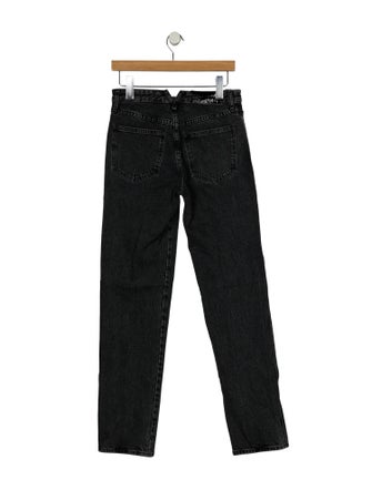 SPRWMN Mid-Rise Straight Leg Jeans