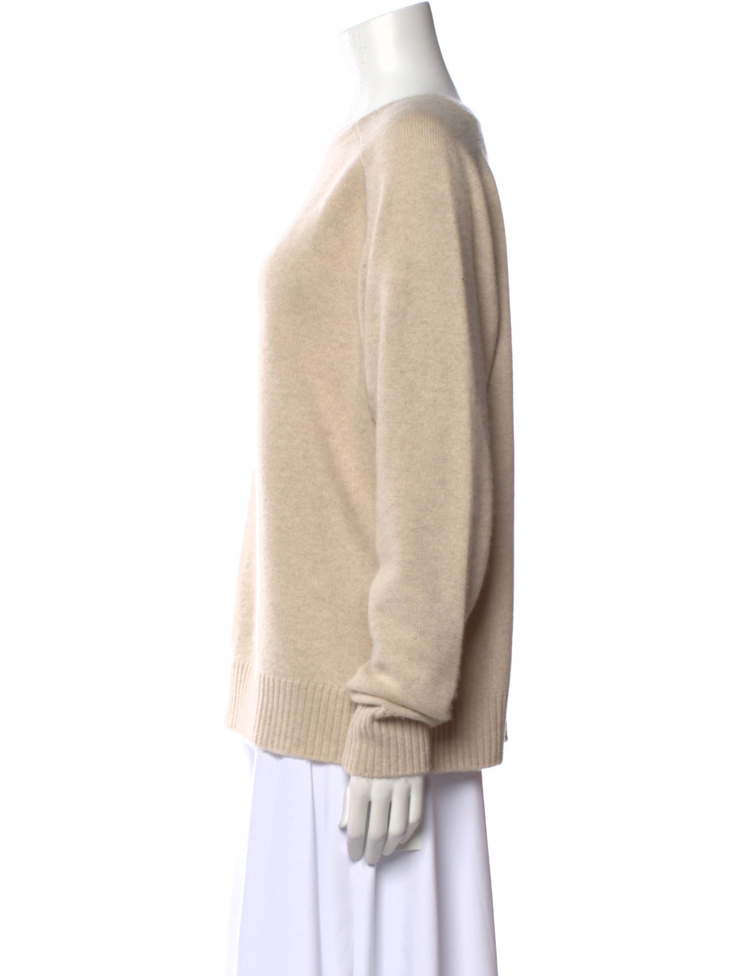 SPRWMN Cashmere Bateau Neckline Sweater