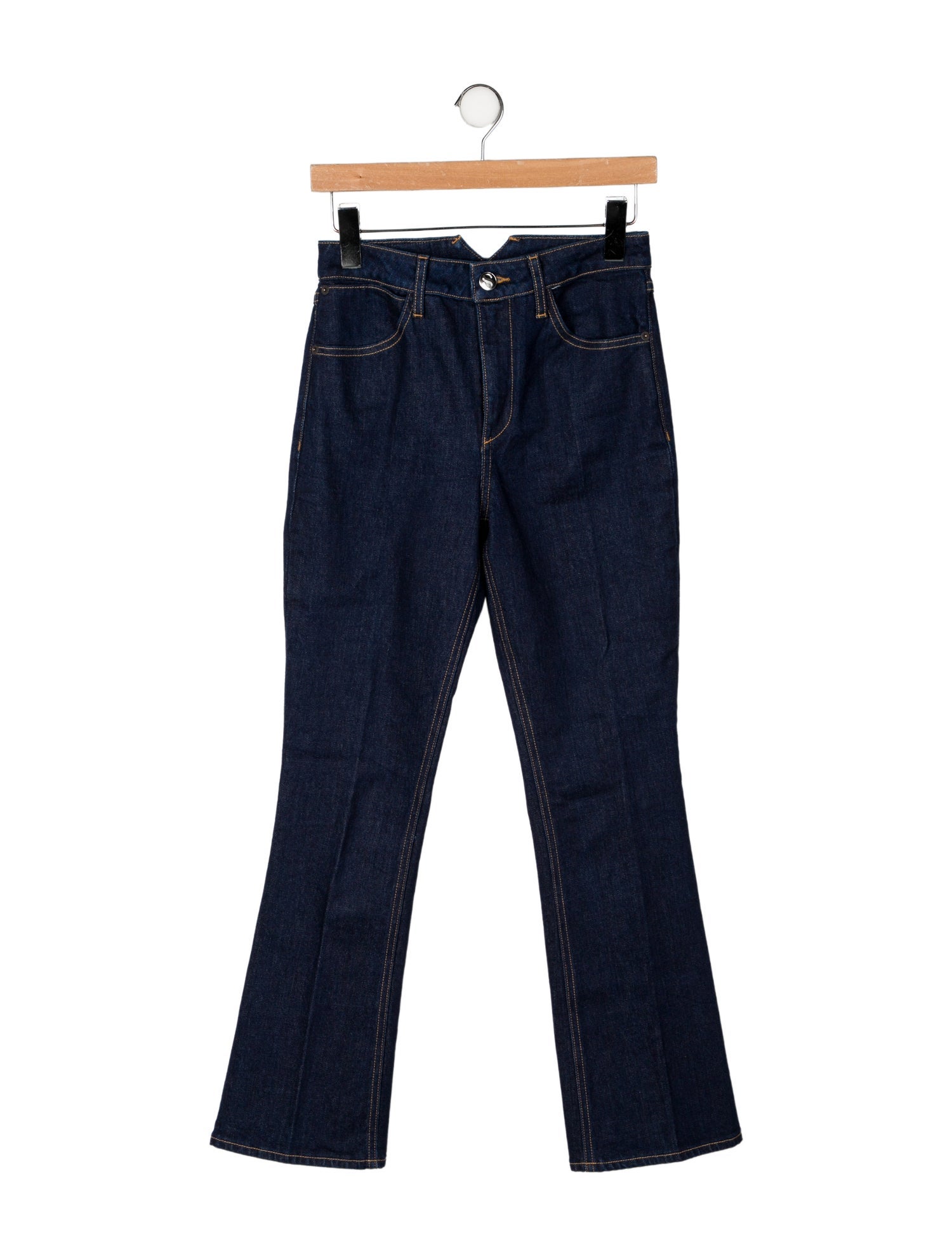 SPRWMN Mid-Rise Straight Leg Jeans