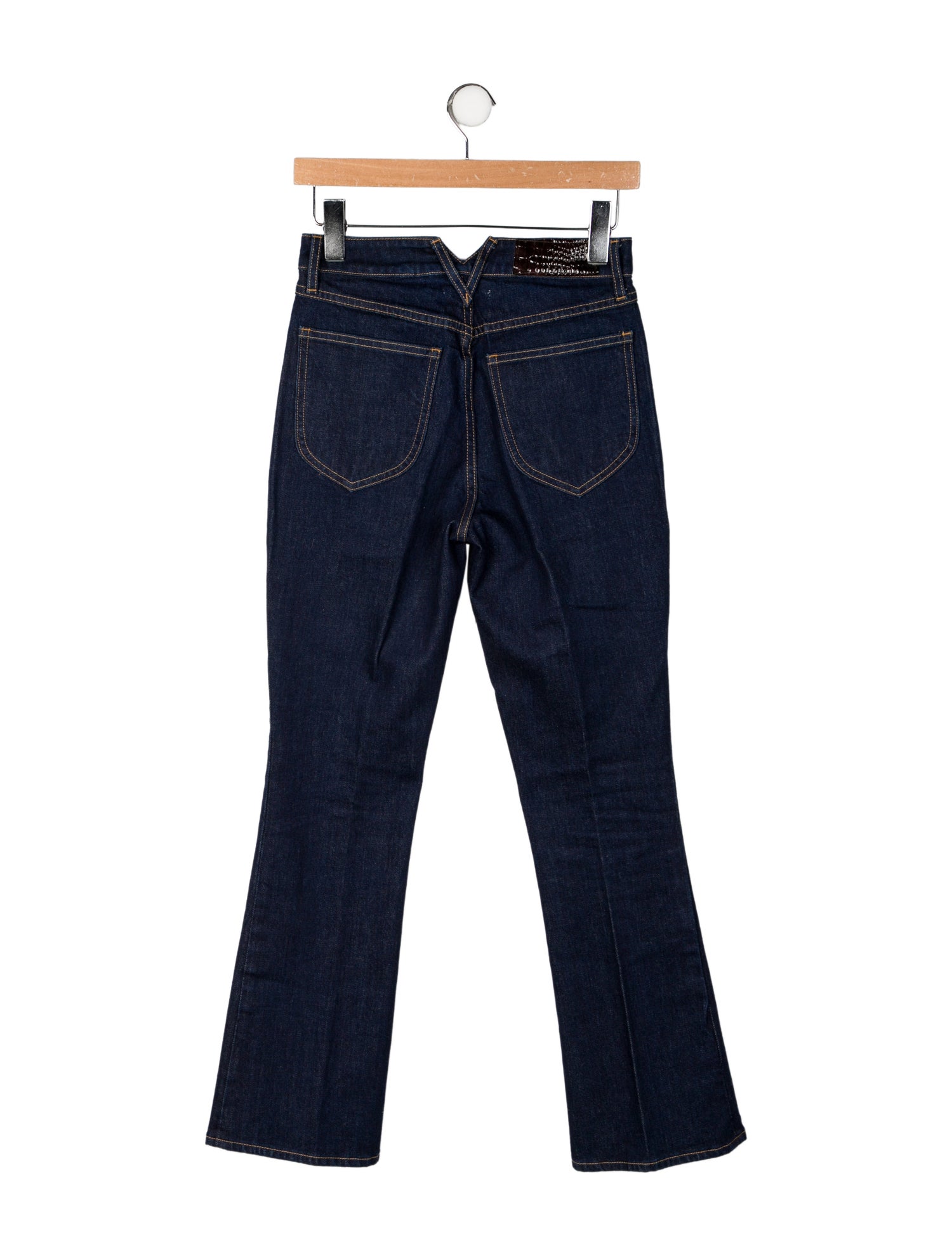 SPRWMN Mid-Rise Straight Leg Jeans