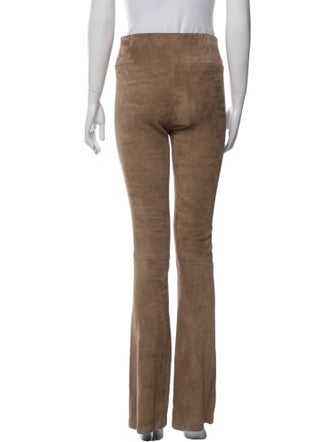SPRWMN Lamb Leather Straight Leg Pants