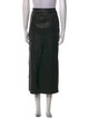 SPRWMN Lamb Leather Midi Length Skirt