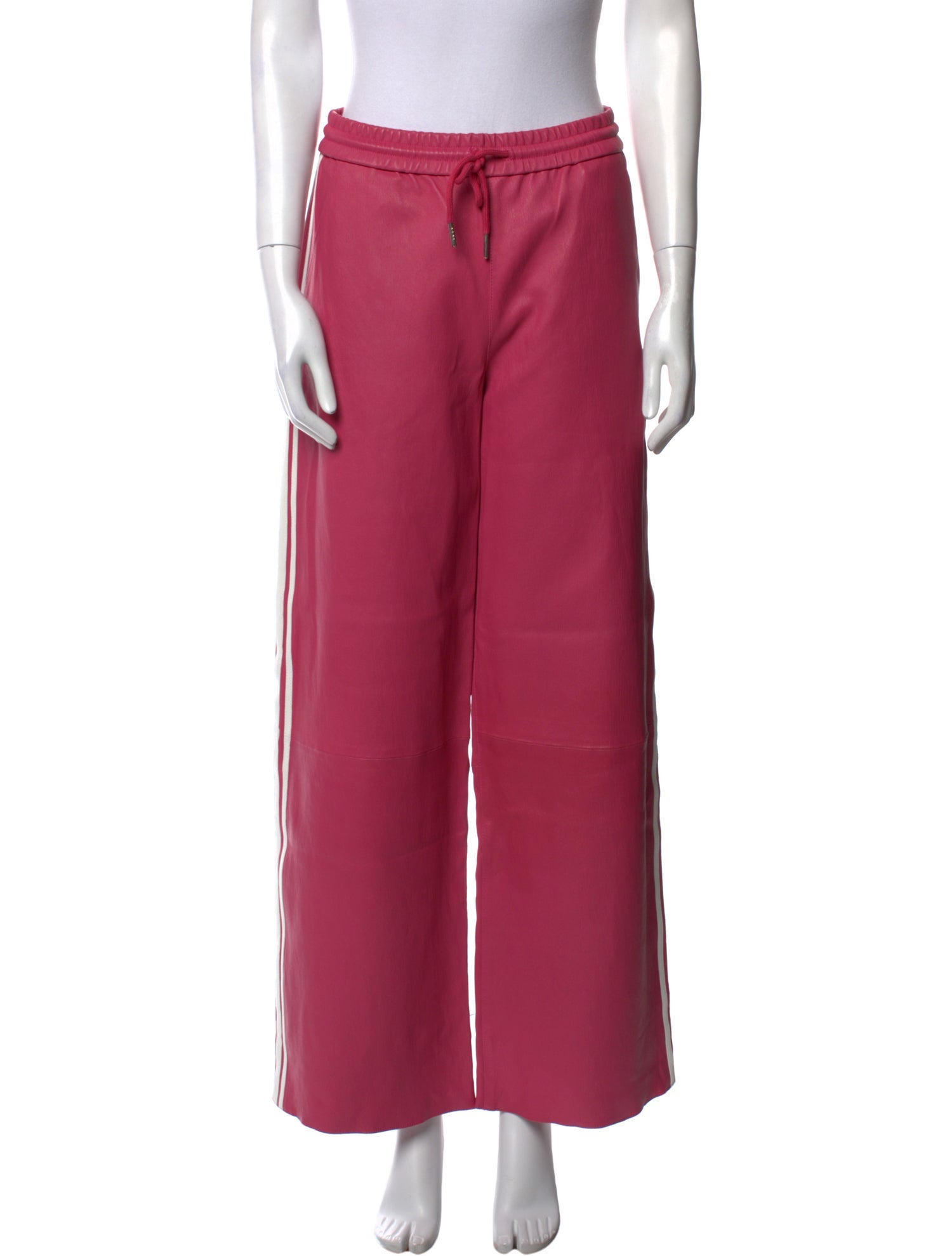 SPRWMN Lamb Leather Wide Leg Pants