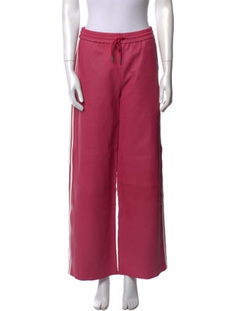 SPRWMN Lamb Leather Wide Leg Pants