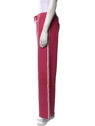 SPRWMN Lamb Leather Wide Leg Pants