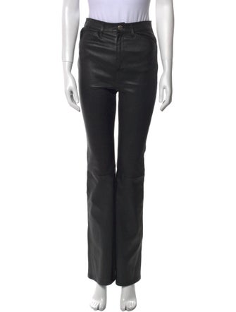 SPRWMN Leather Wide Leg Pants