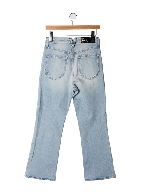 SPRWMN Mid-Rise Wide Leg Jeans