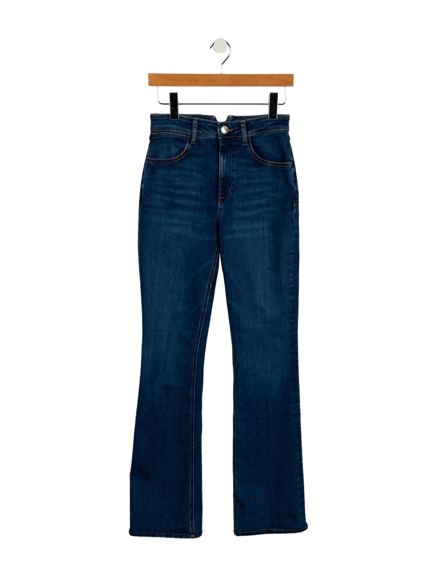 SPRWMN Mid-Rise Wide Leg Jeans