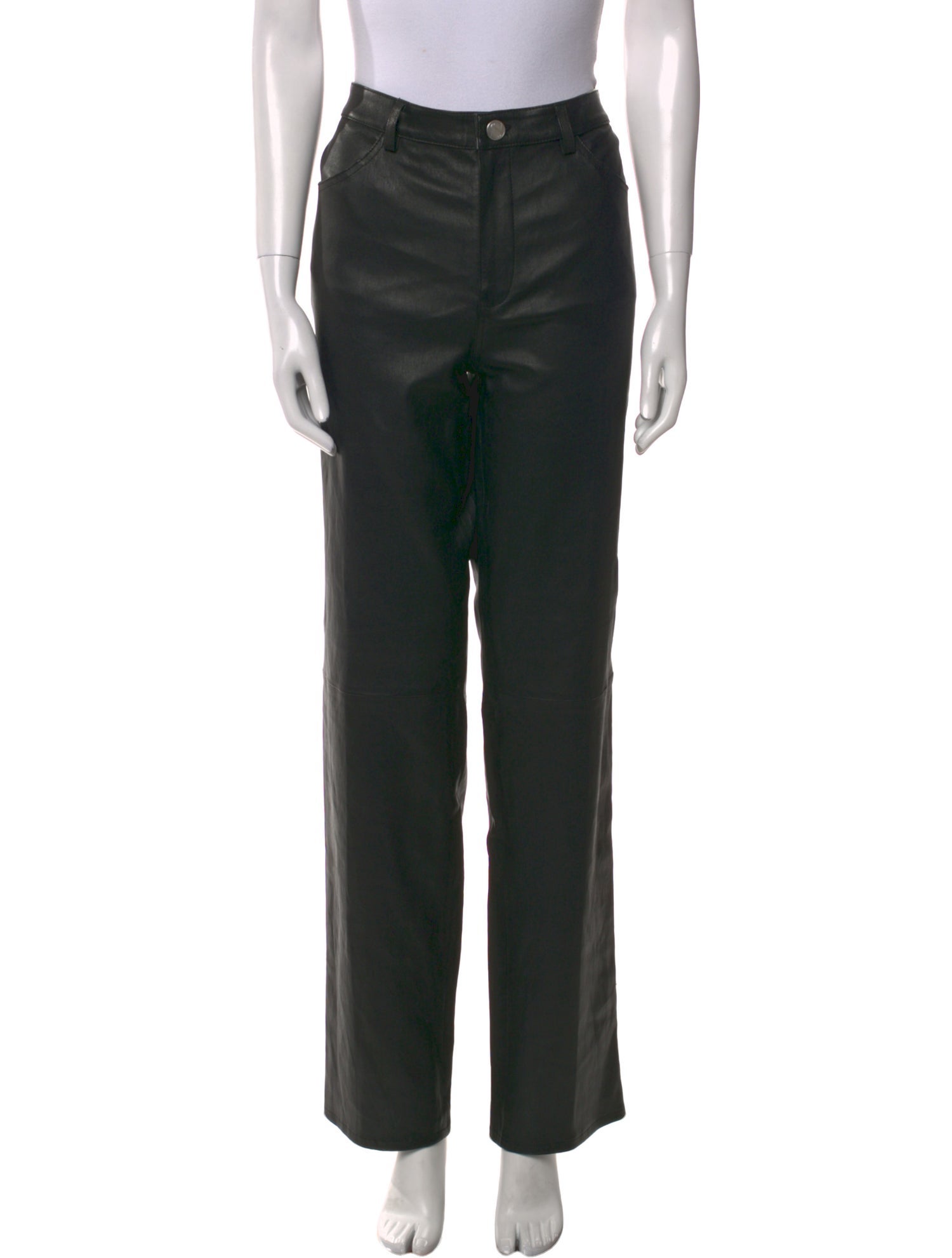 SPRWMN Lamb Leather Straight Leg Pants w/ Tags