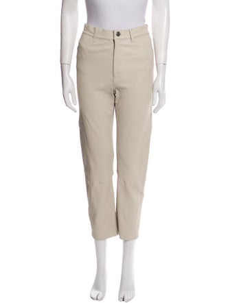 SPRWMN Leather Straight Leg Pants