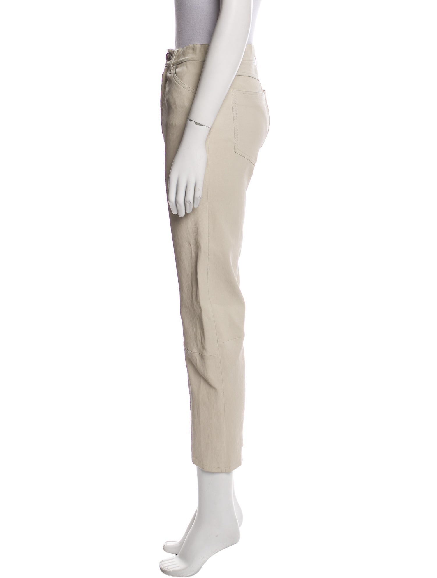 SPRWMN Leather Straight Leg Pants