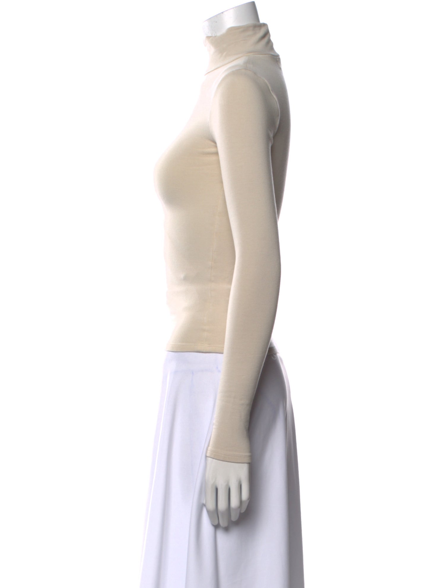 SPRWMN Turtleneck Long Sleeve Top