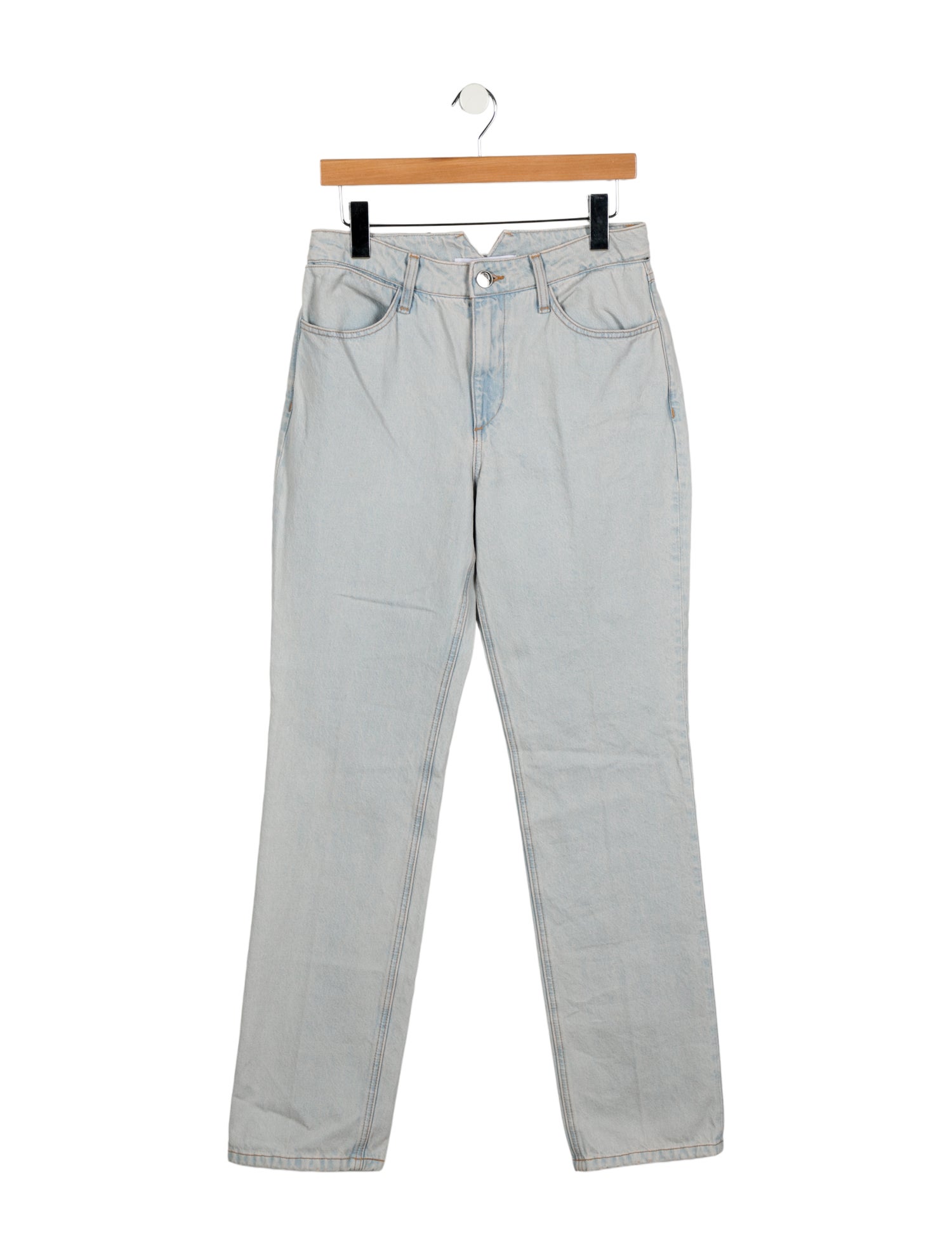 SPRWMN High-Rise Straight Leg Jeans