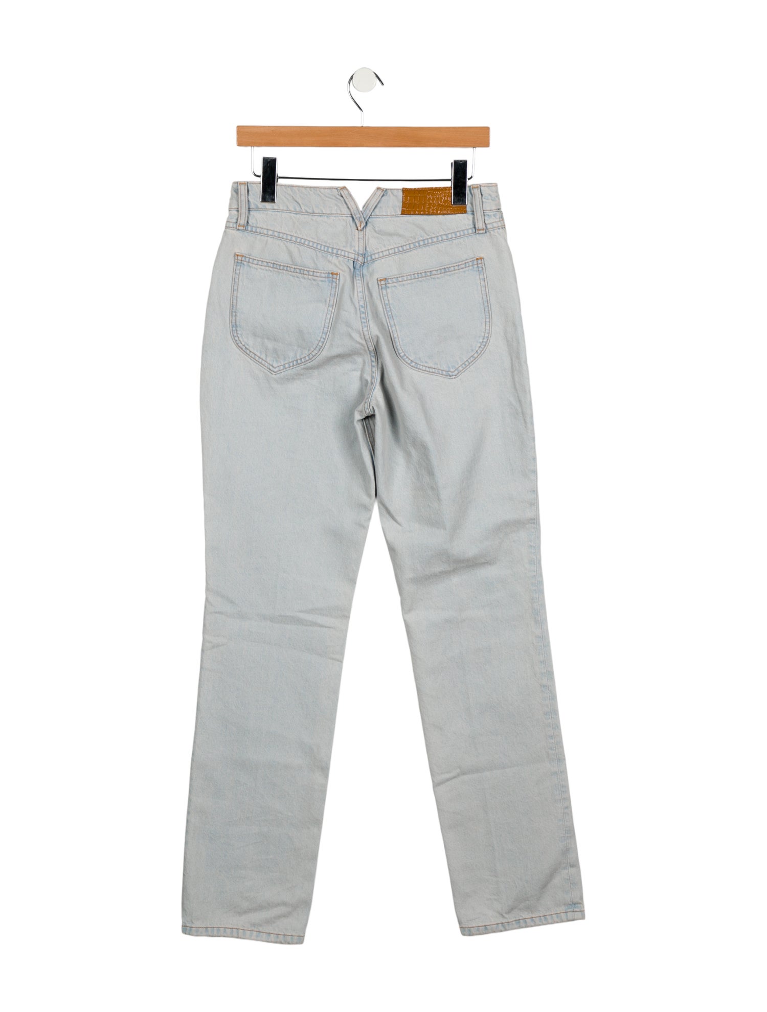 SPRWMN High-Rise Straight Leg Jeans