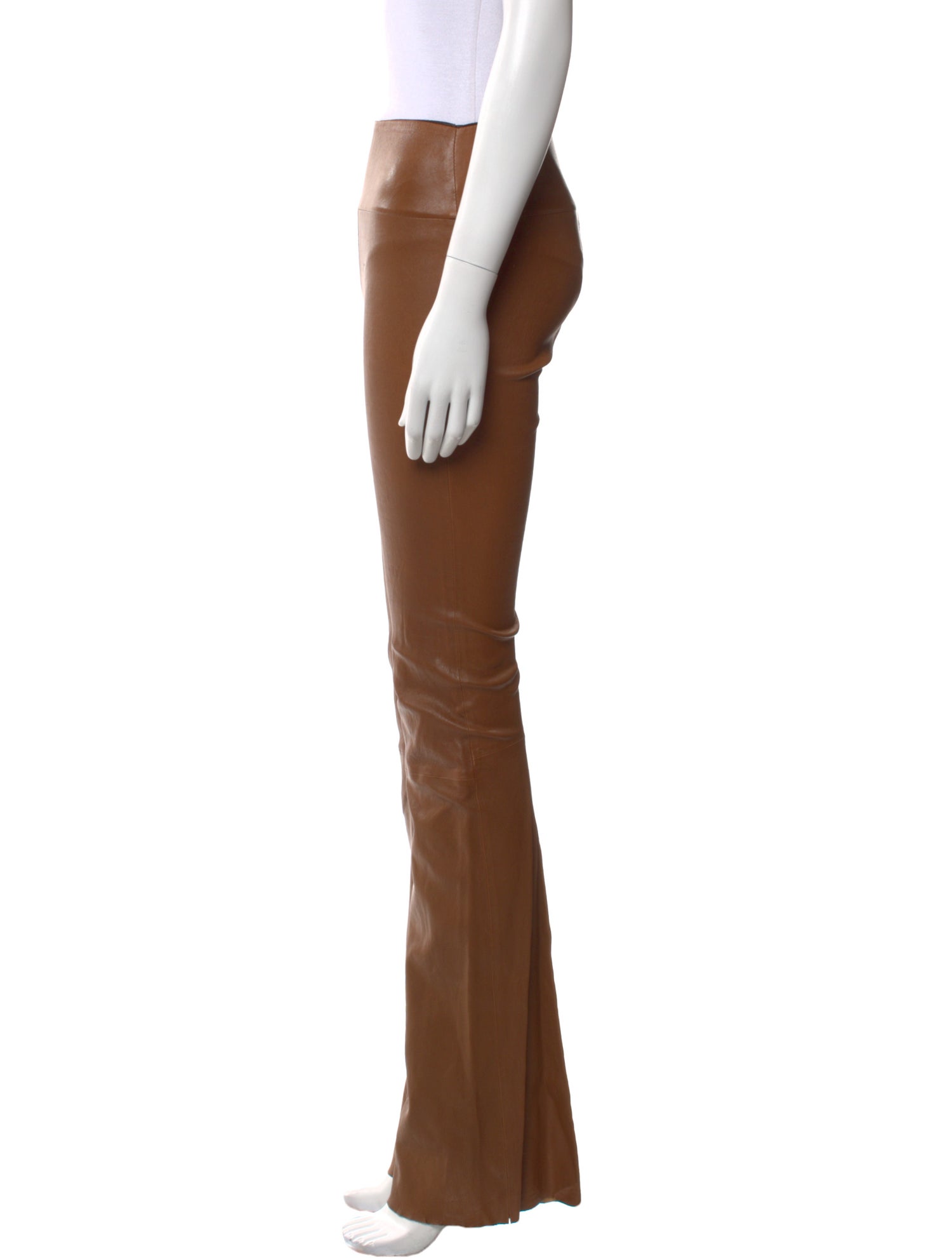 SPRWMN Leather Straight Leg Pants