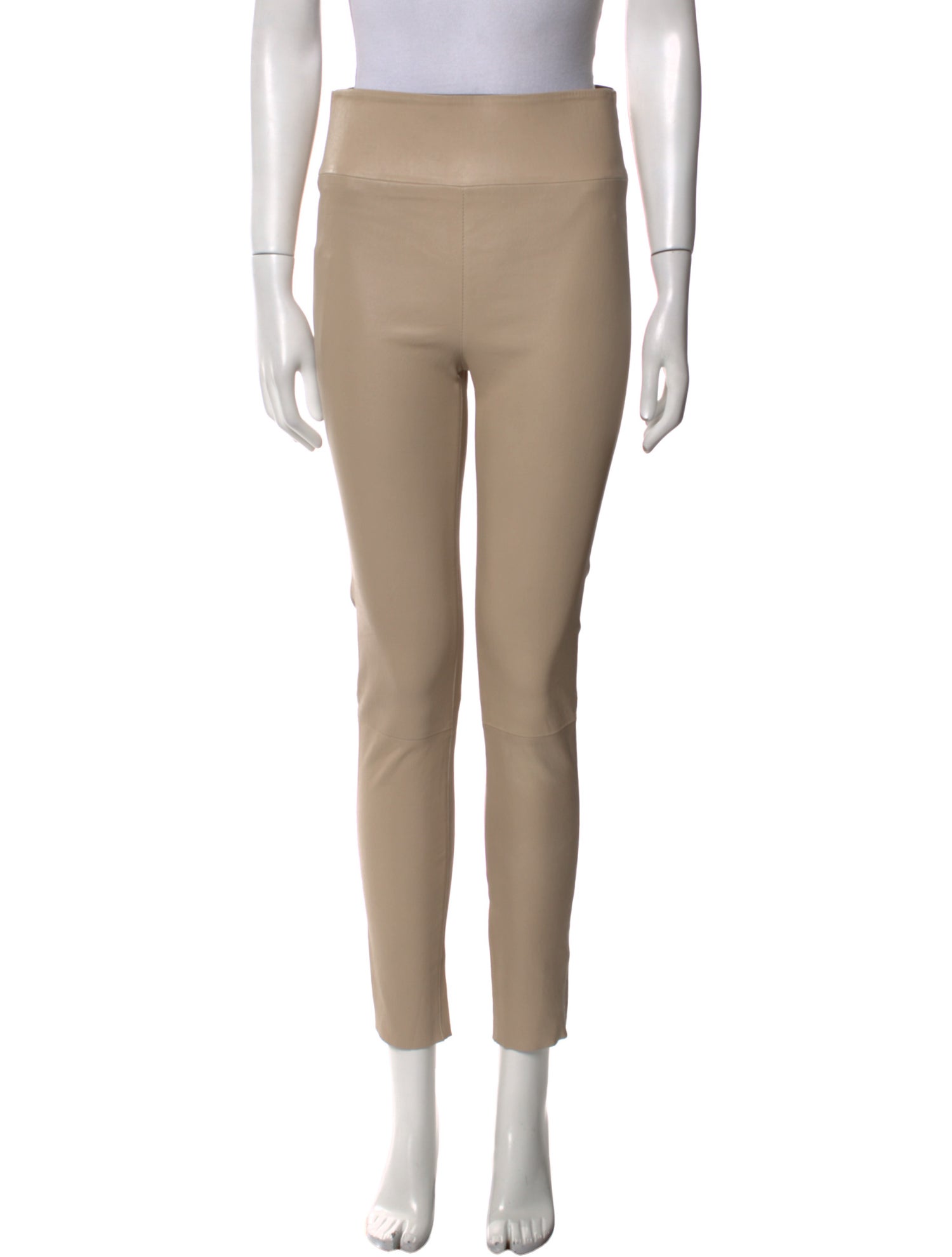 SPRWMN Lamb Leather Skinny Leg Pants