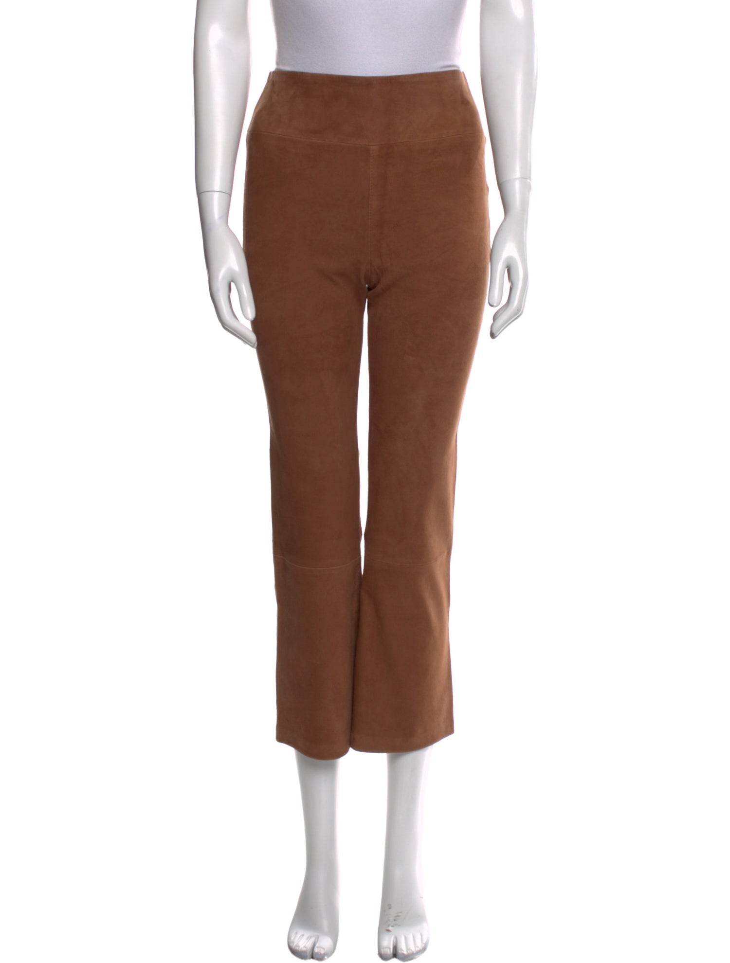 SPRWMN Lamb Leather Straight Leg Pants