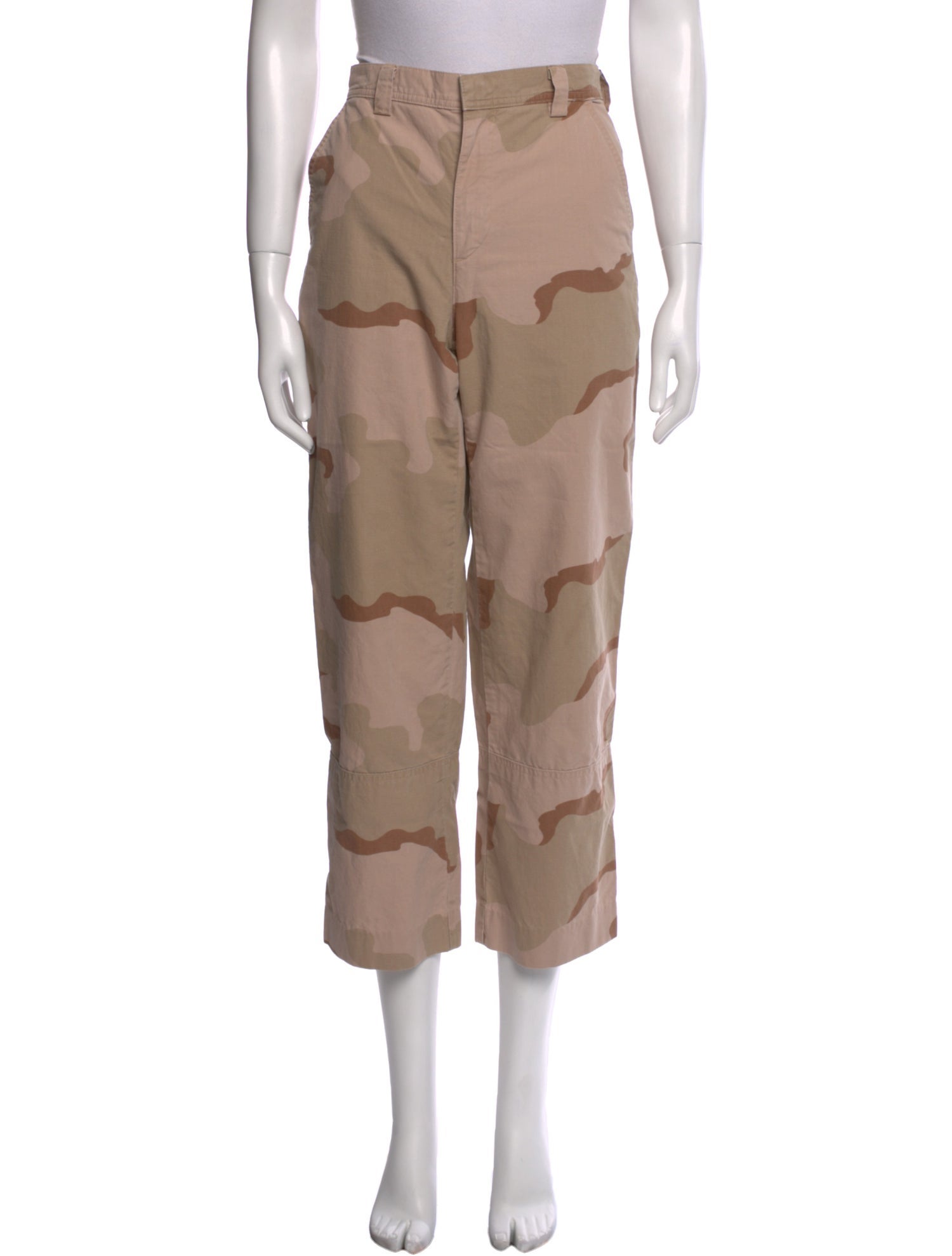 SPRWMN Printed Straight Leg Pants