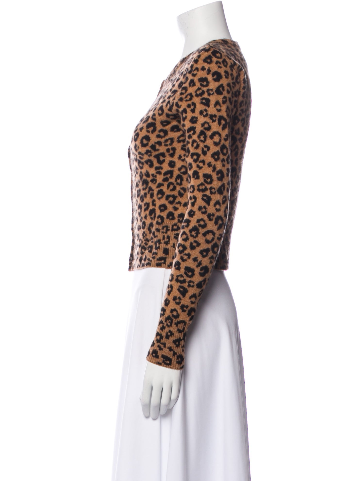 SPRWMN Cashmere Animal Print Sweater