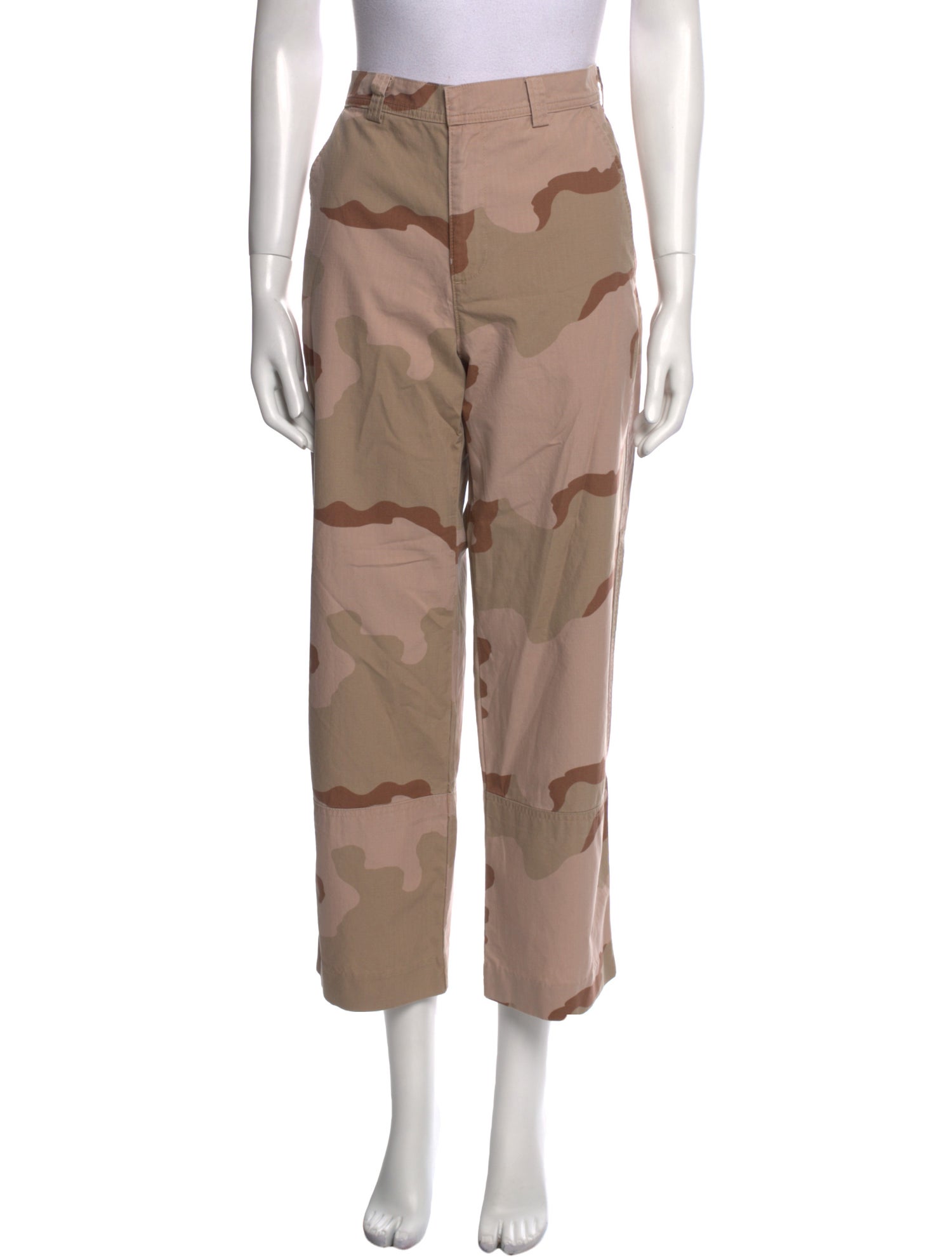 SPRWMN Printed Wide Leg Pants