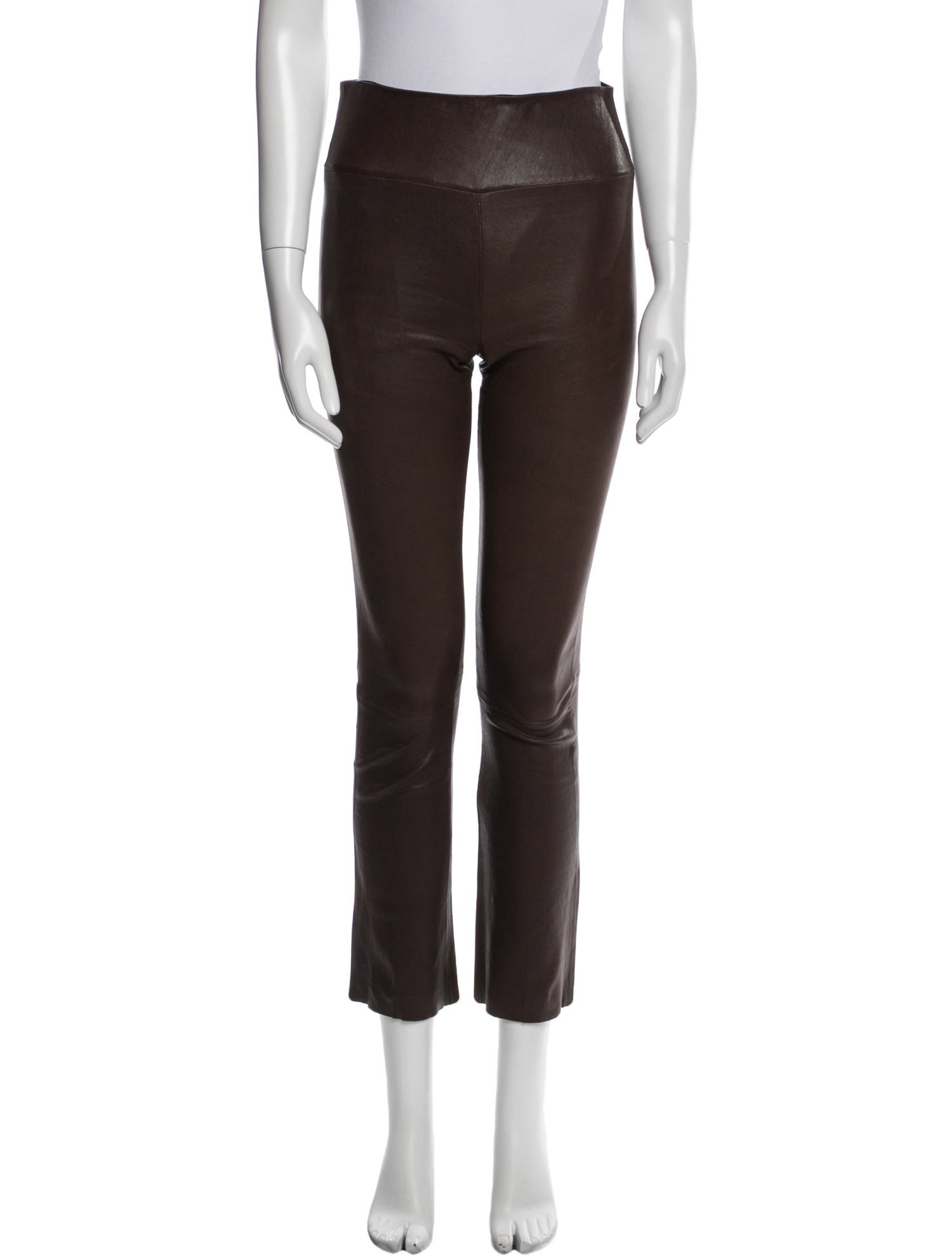 SPRWMN Leather Straight Leg Pants
