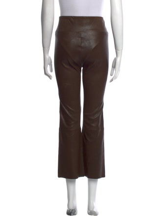 SPRWMN Leather Wide Leg Pants