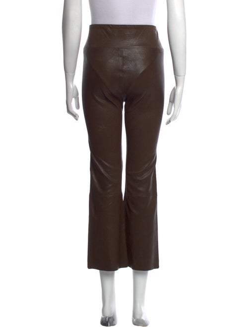 SPRWMN Leather Wide Leg Pants