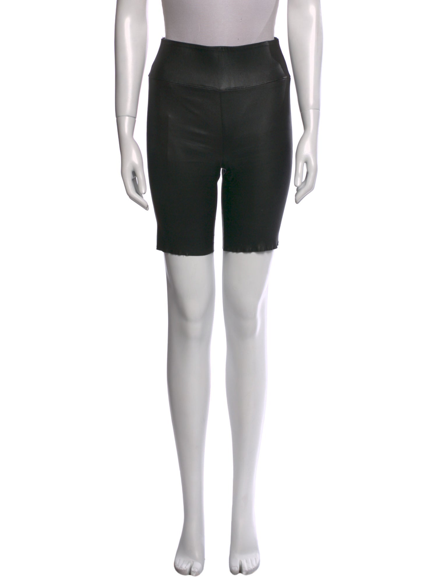 SPRWMN Leather Knee-Length Shorts