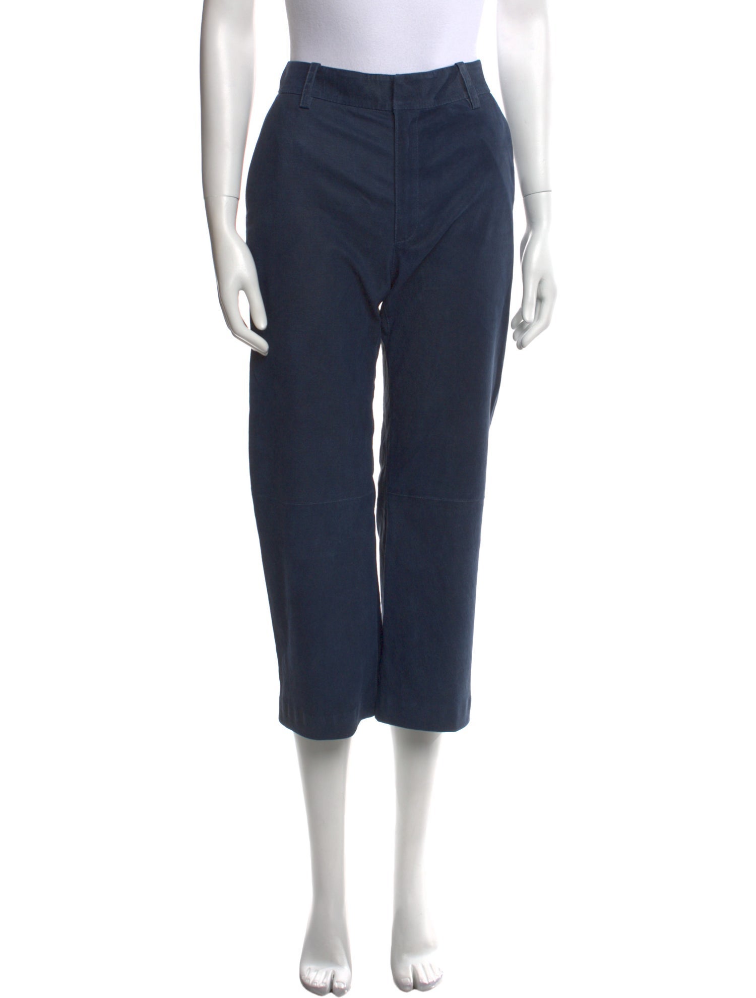 SPRWMN Lamb Leather Wide Leg Pants