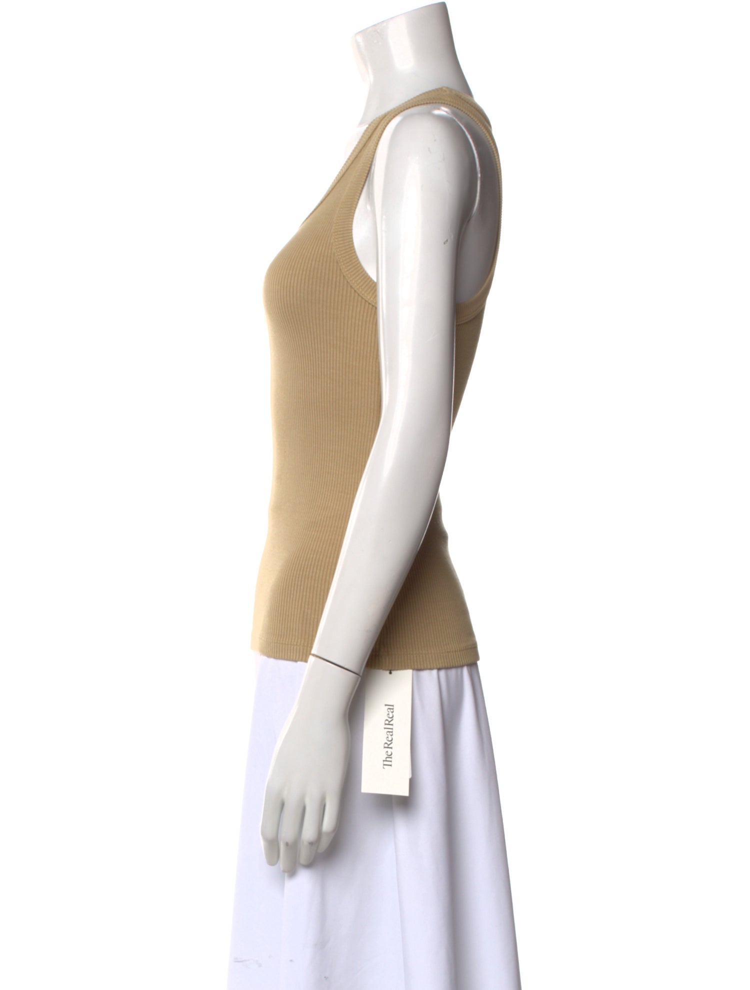 SPRWMN Scoop Neck Sleeveless Top