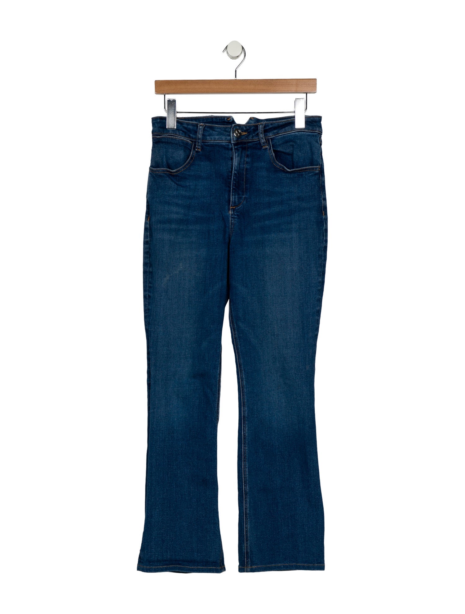 SPRWMN Mid-Rise Wide Leg Jeans