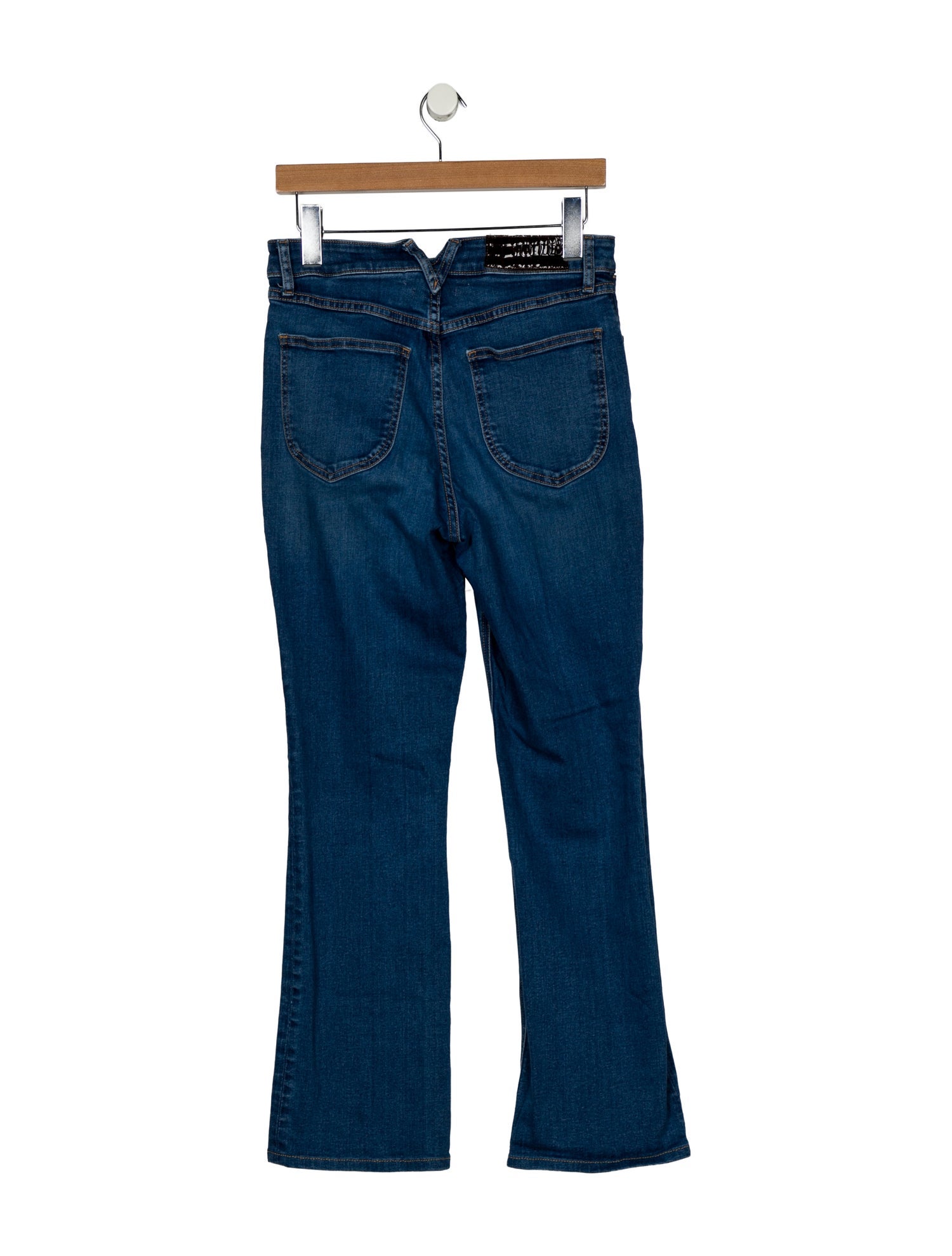 SPRWMN Mid-Rise Wide Leg Jeans