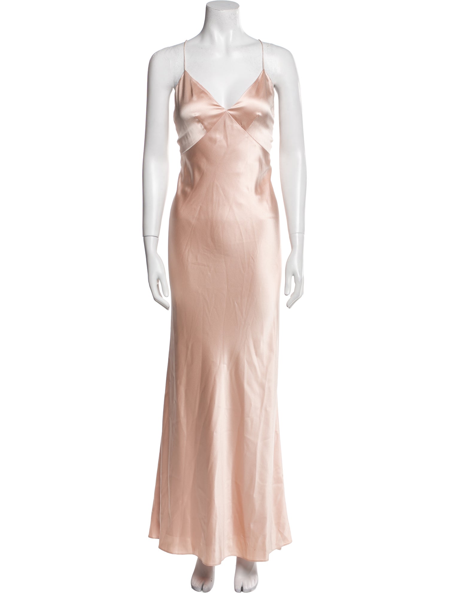 SPRWMN Silk Long Dress